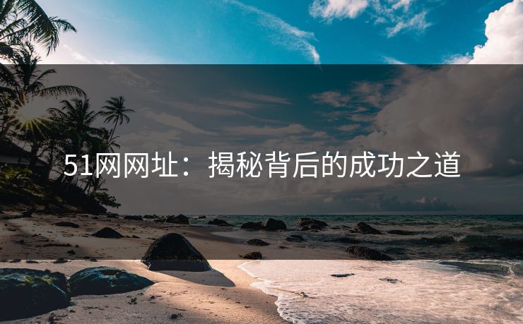 51网网址:揭秘背后的成功之道 51网网址:揭秘背后的成功之道